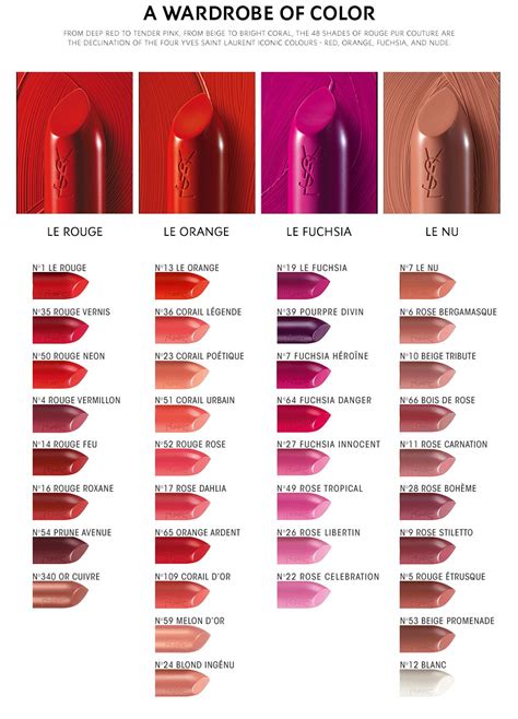 ysl lipstick ebay uk|YSL lipstick color chart.